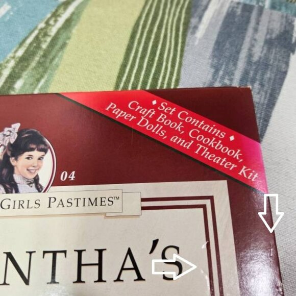 Vtg American Girls Collection Samantha’s Pastimes 4 Activity Craft Book Set - Picture 6 of 11